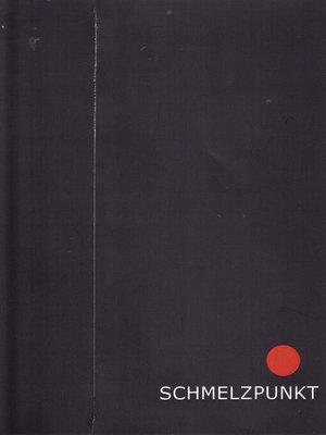 cover image of Schmelzpunkt